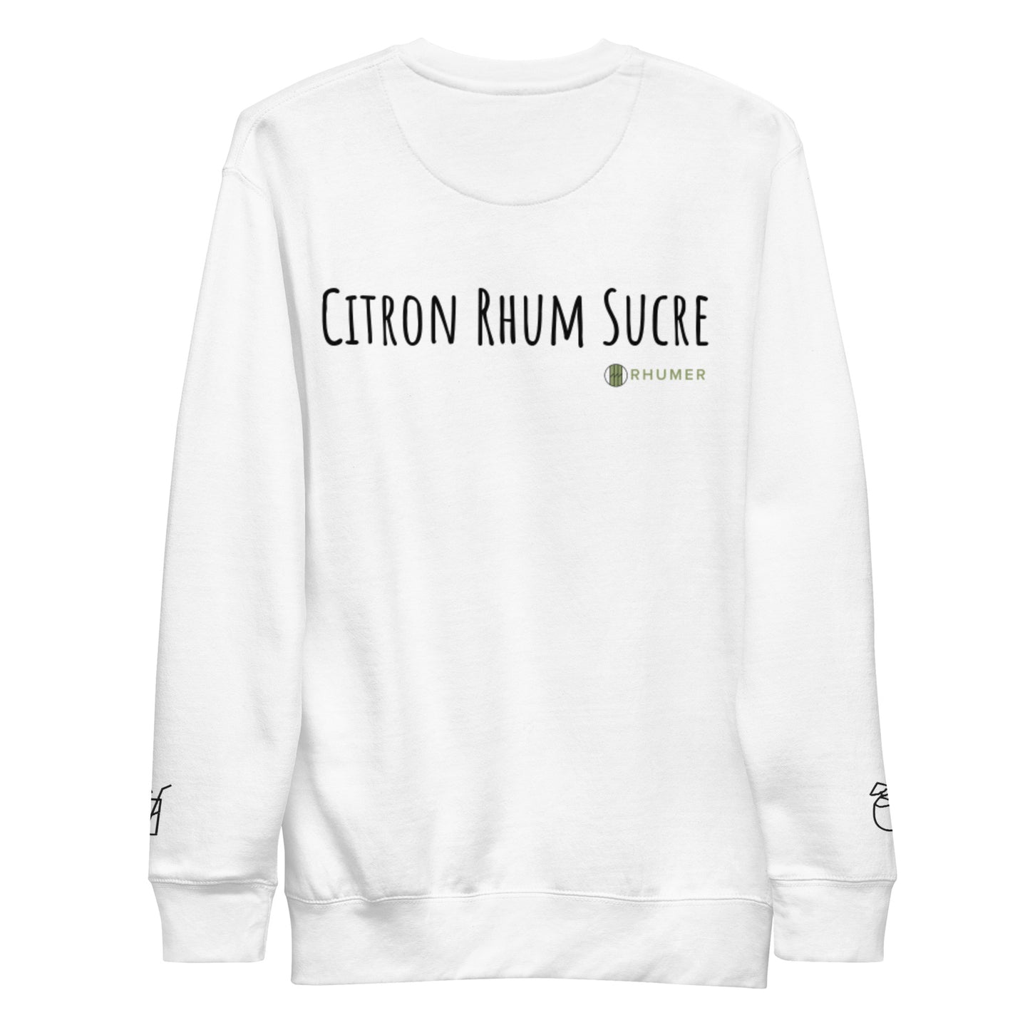 Sweatshirt Citron Rhum Sucre • Rhumer